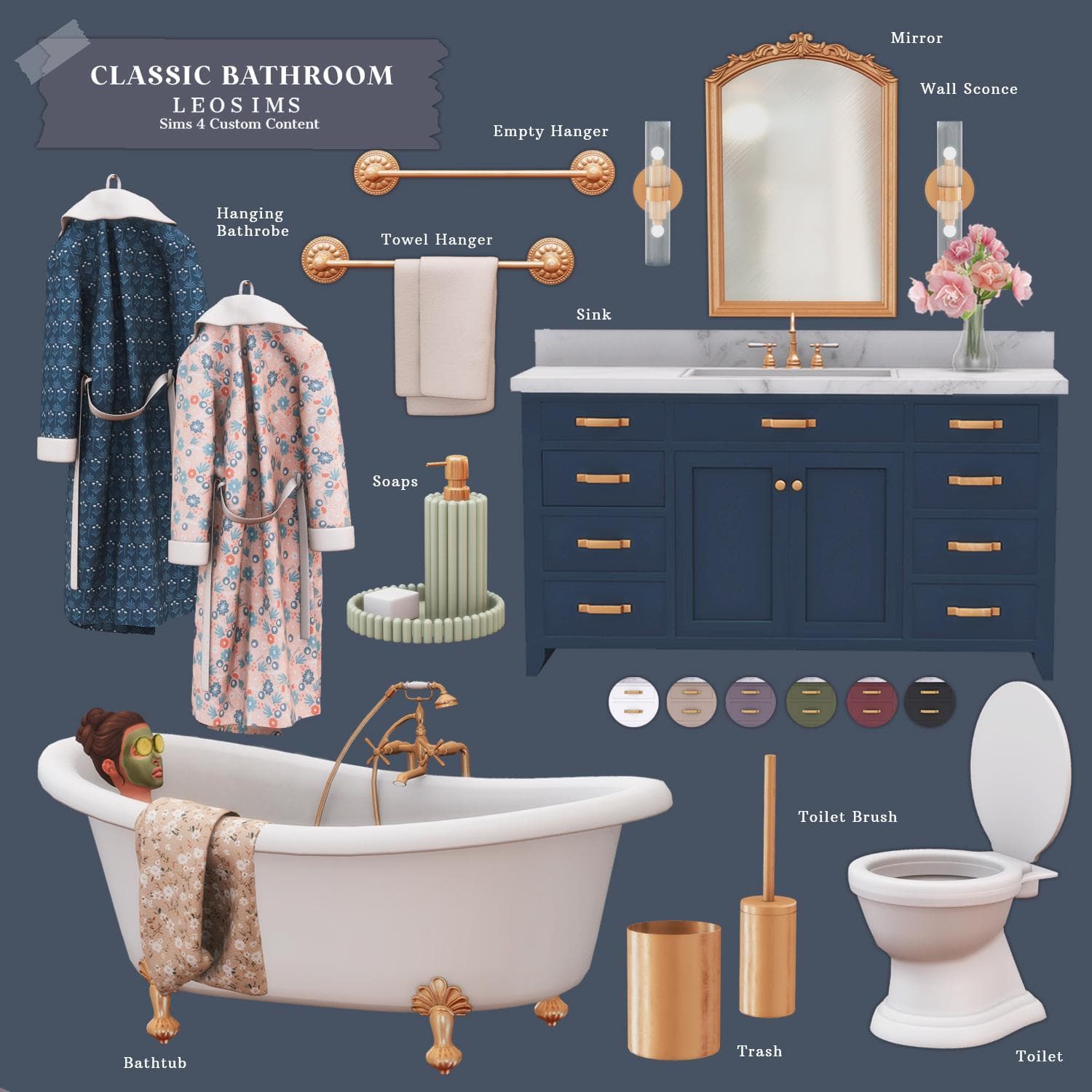 Сет для ванной Classic Bathroom